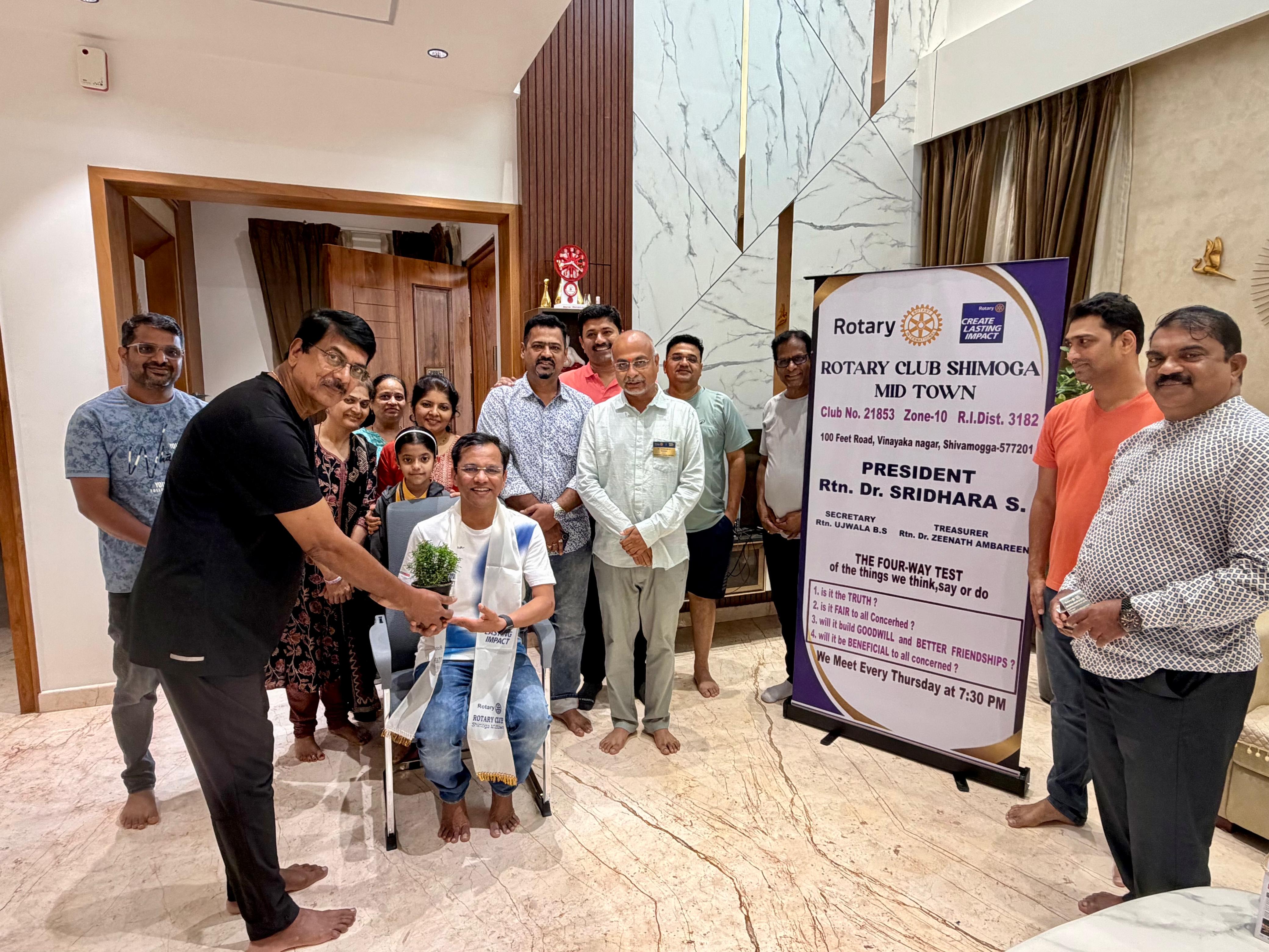 Dr Parameshwar - Fellowship Birthday Meeting