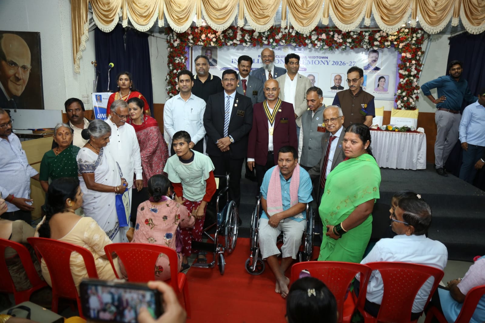 Wheel Chair Distribution