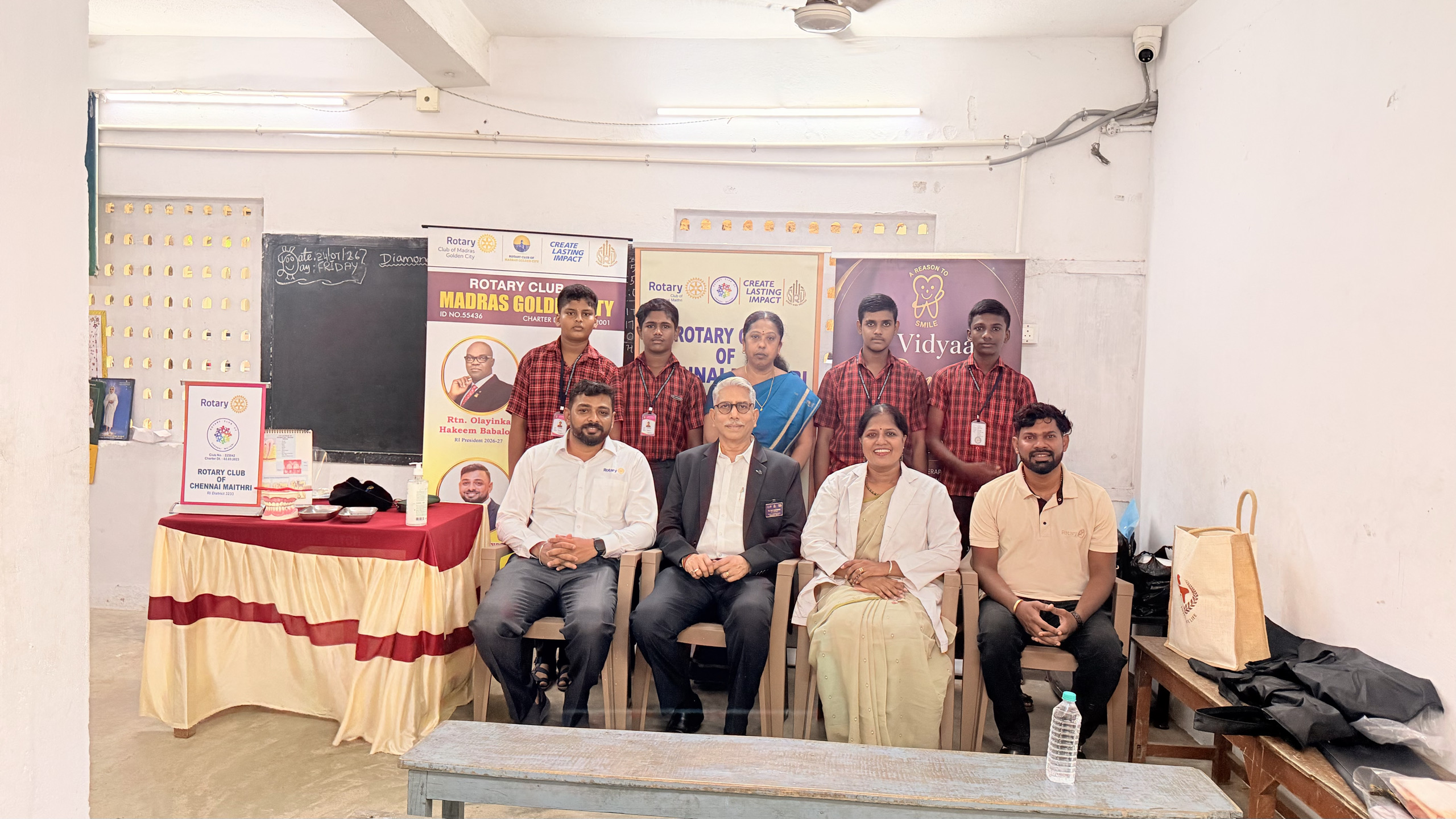 Dental screening camp