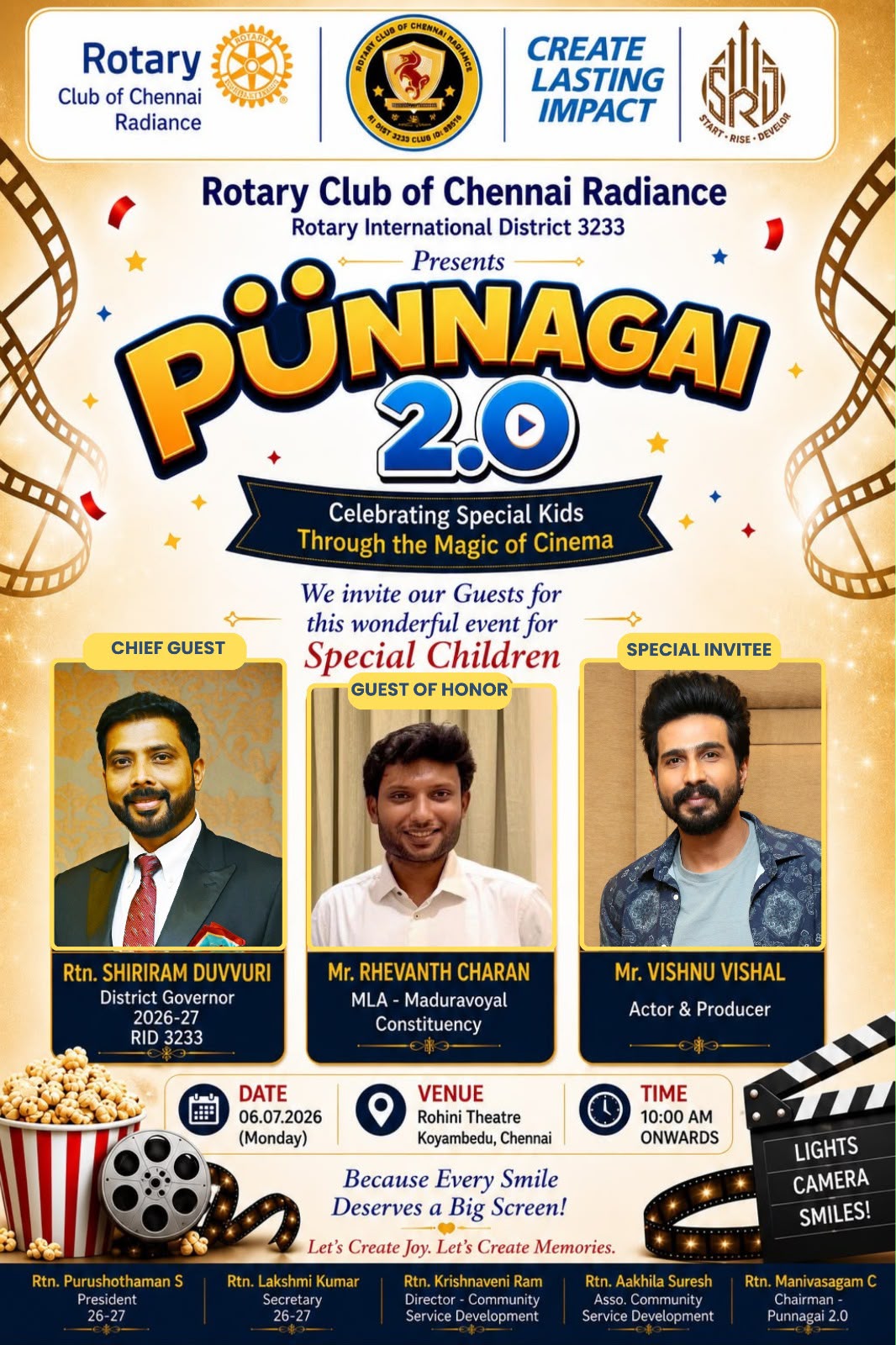 Spreading Smiles Through Service – Punnagai 2.0