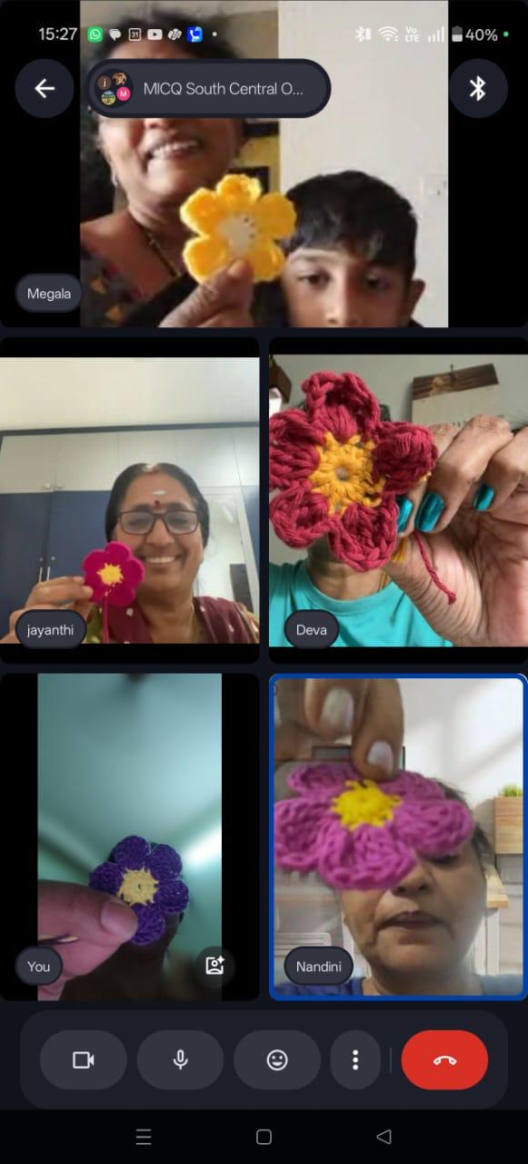 MICQ Online Crochet Training – Crochet Bookmark Ma