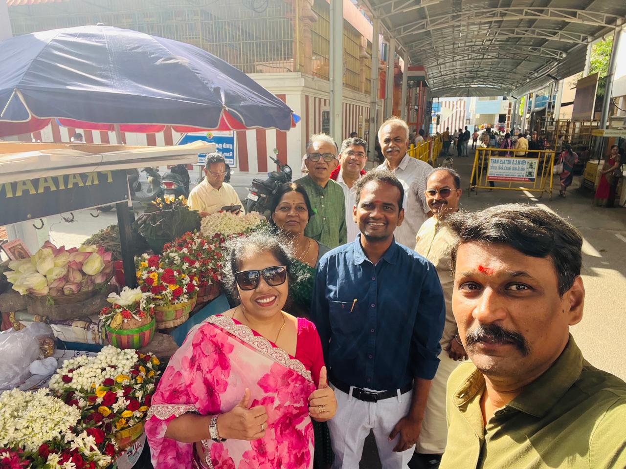 Temple visit