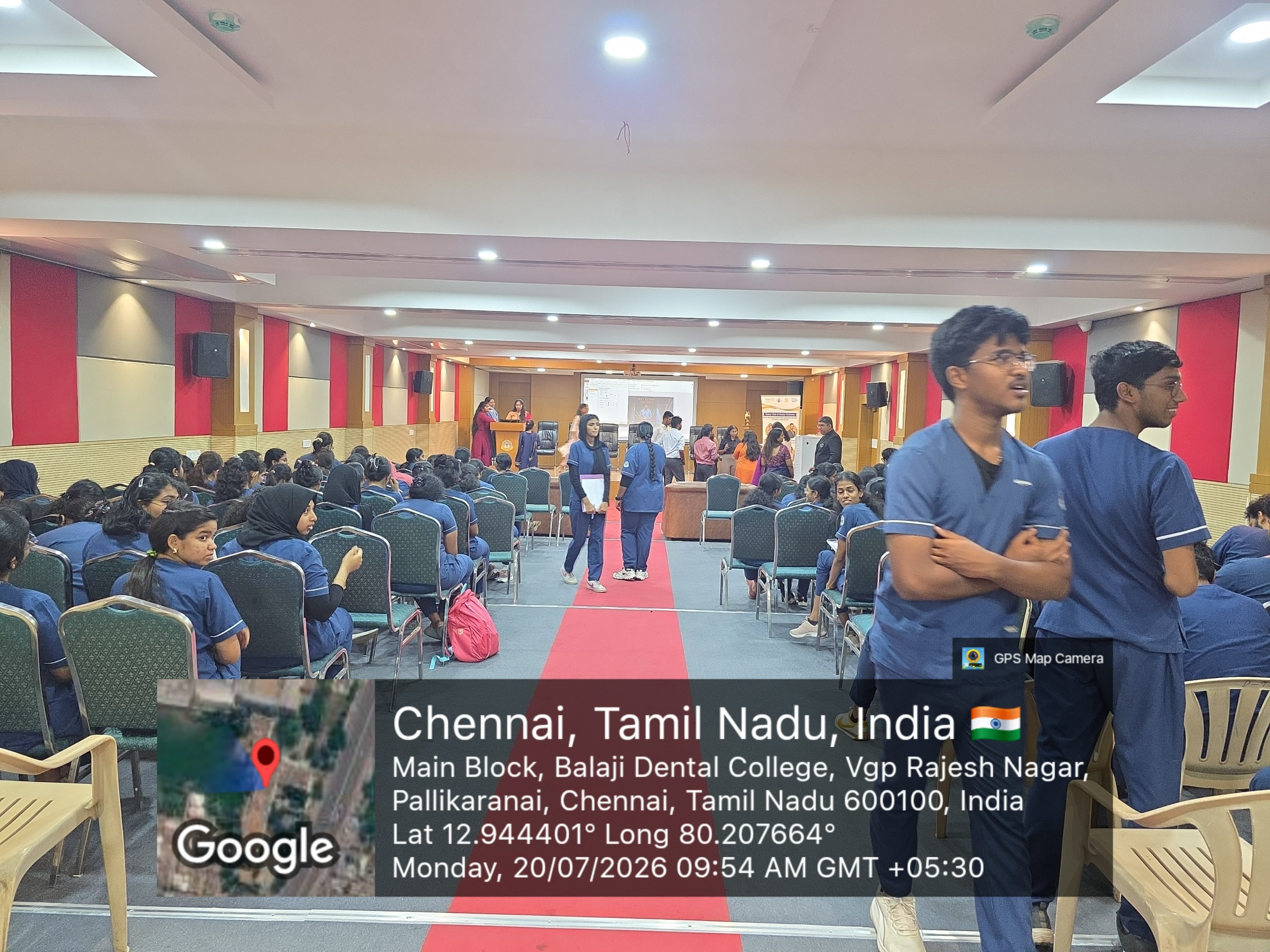 Installation Rotaract Club of Sree Balaji Dental