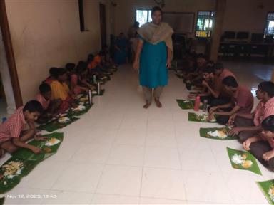 Annadhanam for special children