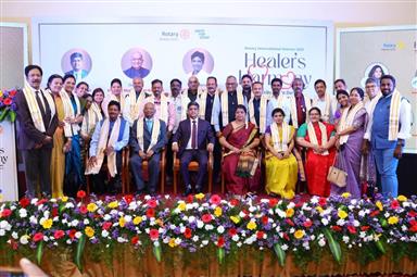Healers harmony - rotarys tribute to doctors