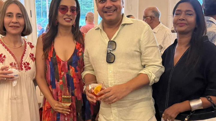 1st Fireside Hosted by Rtn. Manu Reddy & Priya