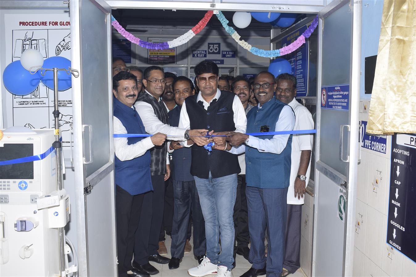 Dialysis Machines Handing Over to Mannargudi GH