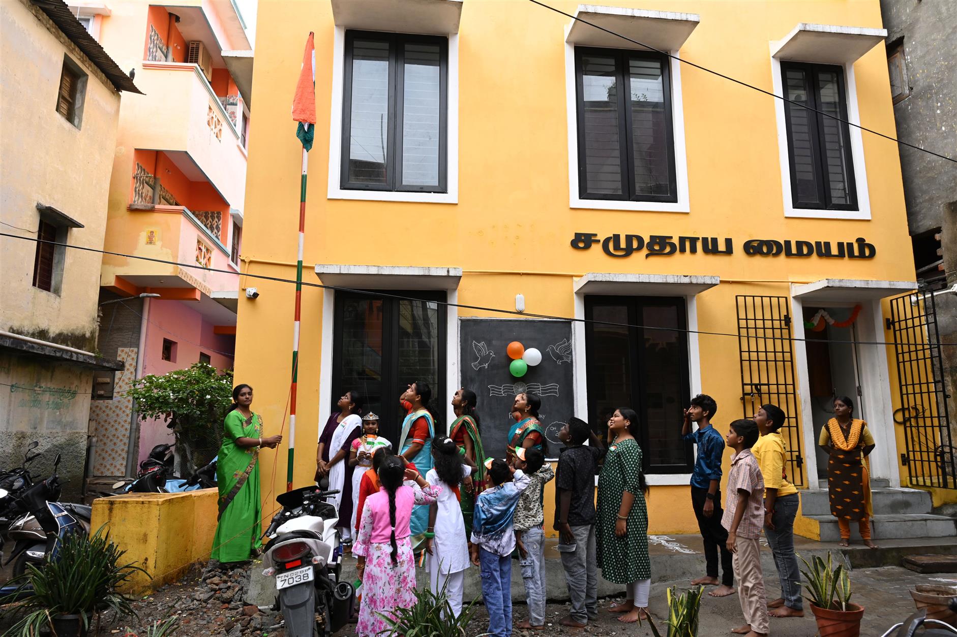 Republic Day Celebration at Rotary Nagar