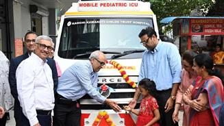 Paediatric ICU ambulance donated to KKCTH