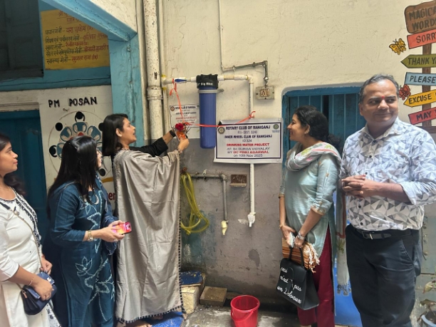 Installation of Water Filter @ SDV