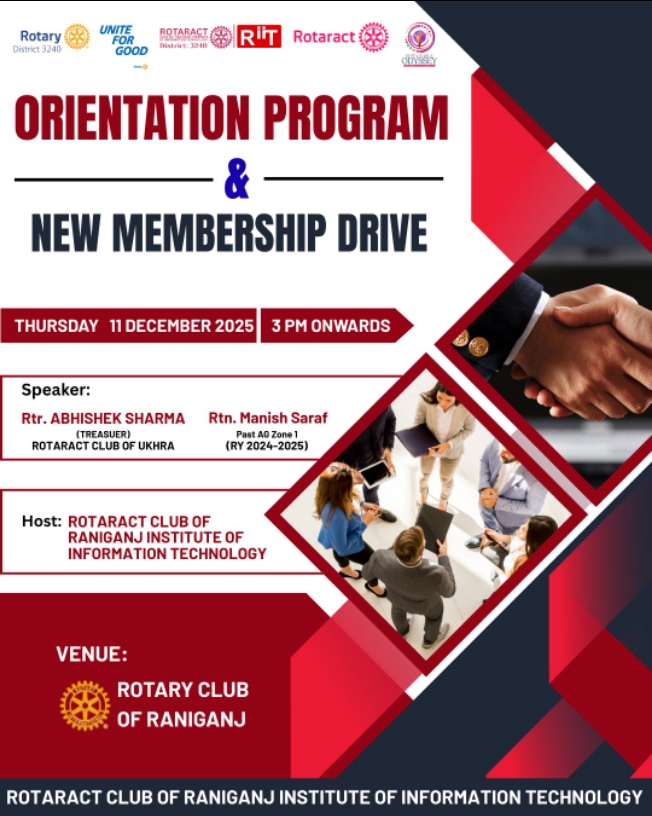 Orientation Seminar for new upcoming Rotaracts 