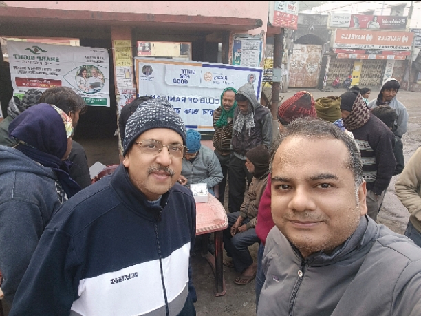 Screening Camp for Blood Sugar & BP