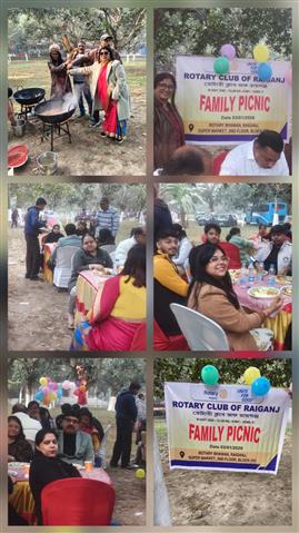 Club Picnic on 3rd January