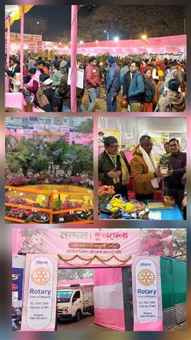 Hosted a Flower show in collaboration with Nandan