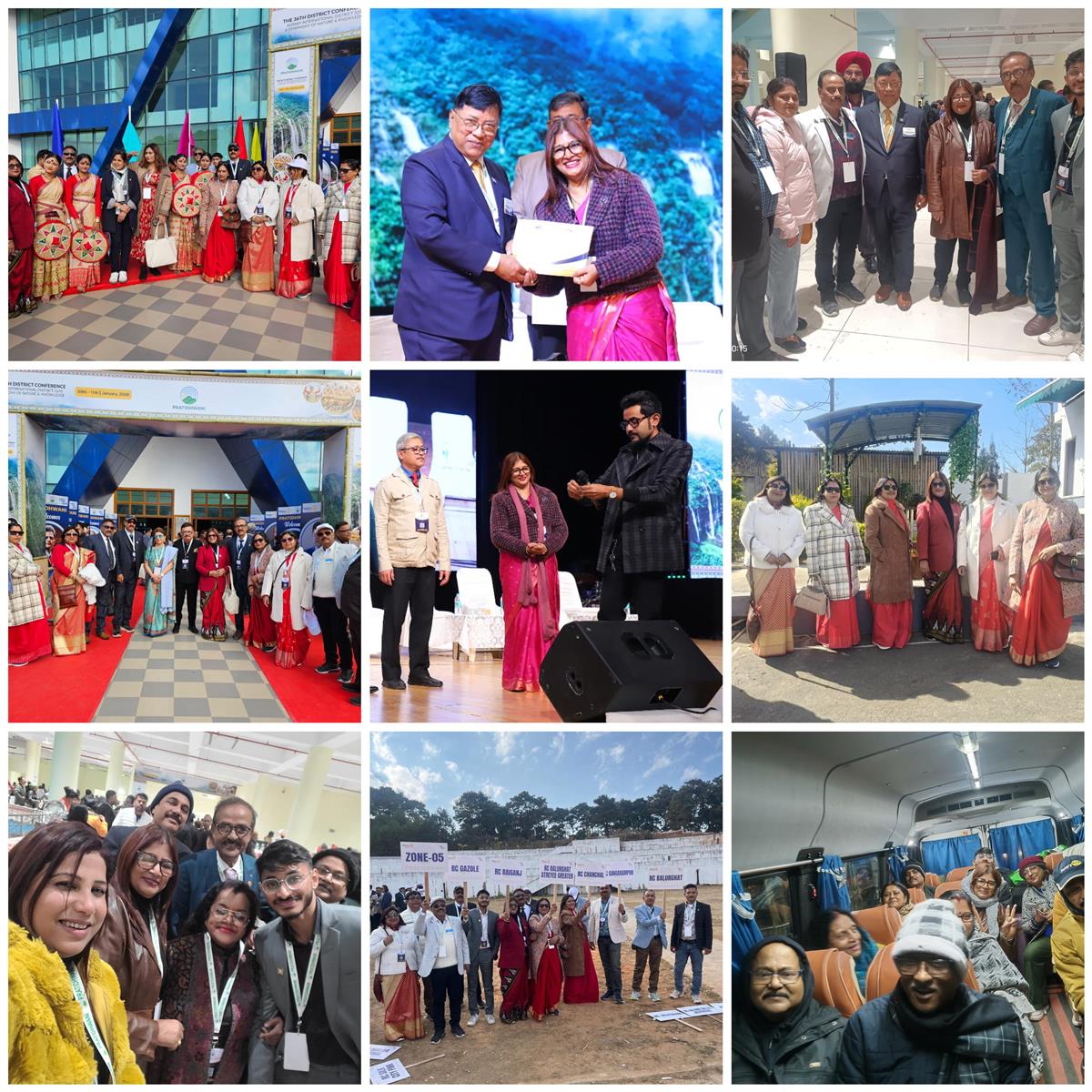 36th RI District Conference at Shillong