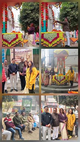Netaji SC Bose birthday celebration on 23rd Jan