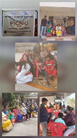 Rotary picnic for specially abled children