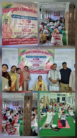 Co organised Yoga along with Patanjali Yoga Samiti
