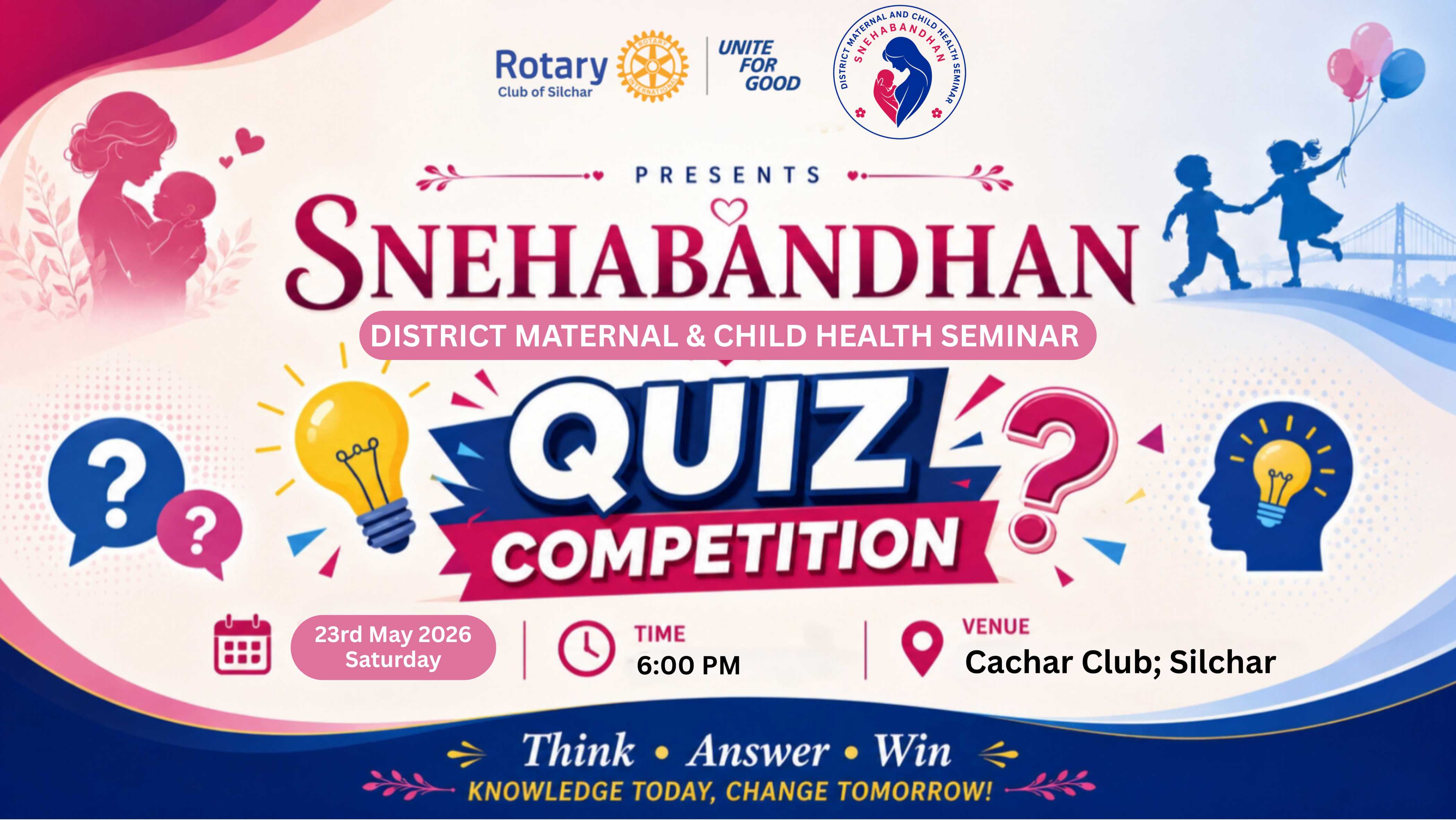 QUIZ AND DEBATE COMPETITION AT SNEHABANDHAN