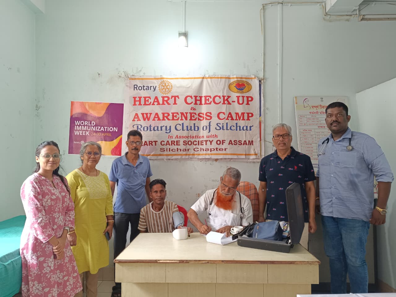 MONTHLY HEART CHECKUP & AWARENESS CAMP