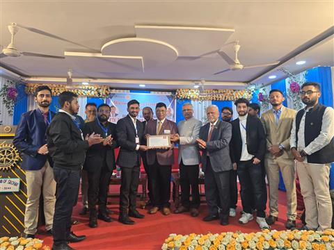 CHARTER PRESENTATION CEREMONY OF ROTARACT CLUB