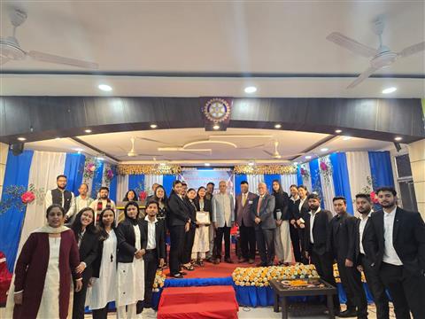CHARTER PRESENTATION CEREMONY OF ROTARACT CLUB