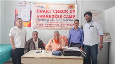 MONTHLY HEART CHECKUP & AWARENESS CAMP