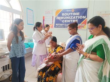 MONTHLY ROUTINE IMMUNIZATION CAMP