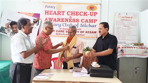 MONTHLY HEART CHECKUP & AWARENESS CAMP