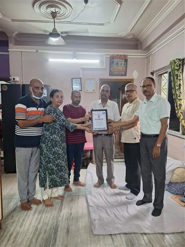 CONDOLENCE VISIT