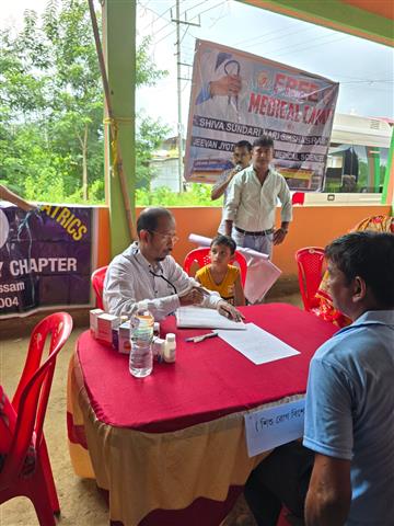MEGA HEALTH CAMP AT SALGANGA