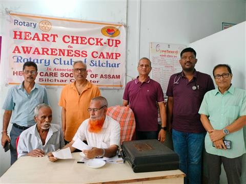 MONTHLY HEART CHECKUP & AWARENESS CAMP