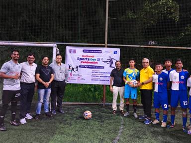 CELEBRATING NATIONAL SPORTS DAY