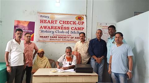 MONTHLY HEART CHECKUP & AWARENESS CAMP