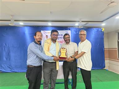 FELICITATION OF DISTRICT ROTARACT REPRESENTATIVE