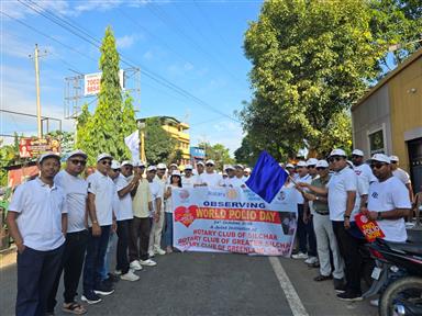 WORLD POLIO DAY CELEBRATED