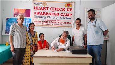 MONTHLY HEART CHECKUP & AWARENESS CAMP
