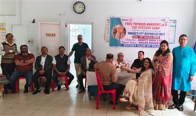 FREE THYROID AWARENESS & TSH CHECKUP CAMP