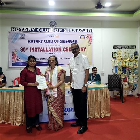 Felicitation of rotarylets