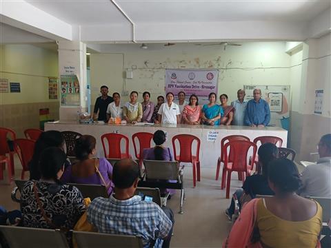HPV Vaccination camp