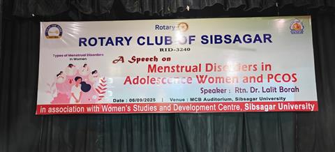 Awareness Talk on Menstrual disorders