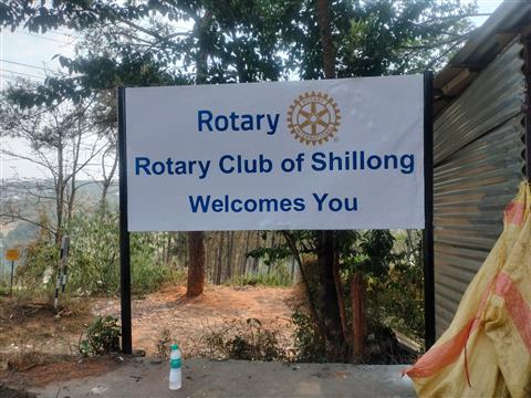 Rotary Welcome Board