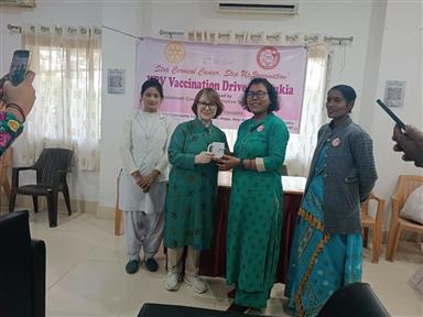 HPV Vaccination Drive at Tinsukia