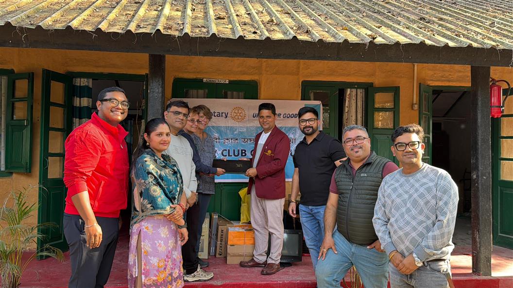 Computer Donation to Moran Blind School