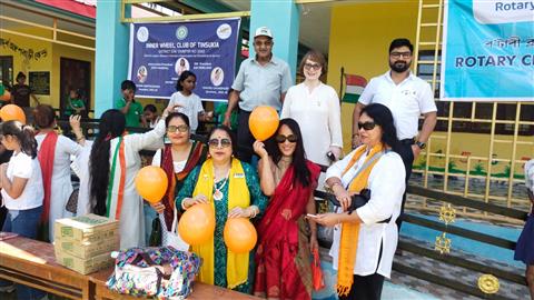 Independence Day Celebration at Happy School