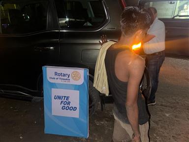 Relief Materials Distribution to Needy Families