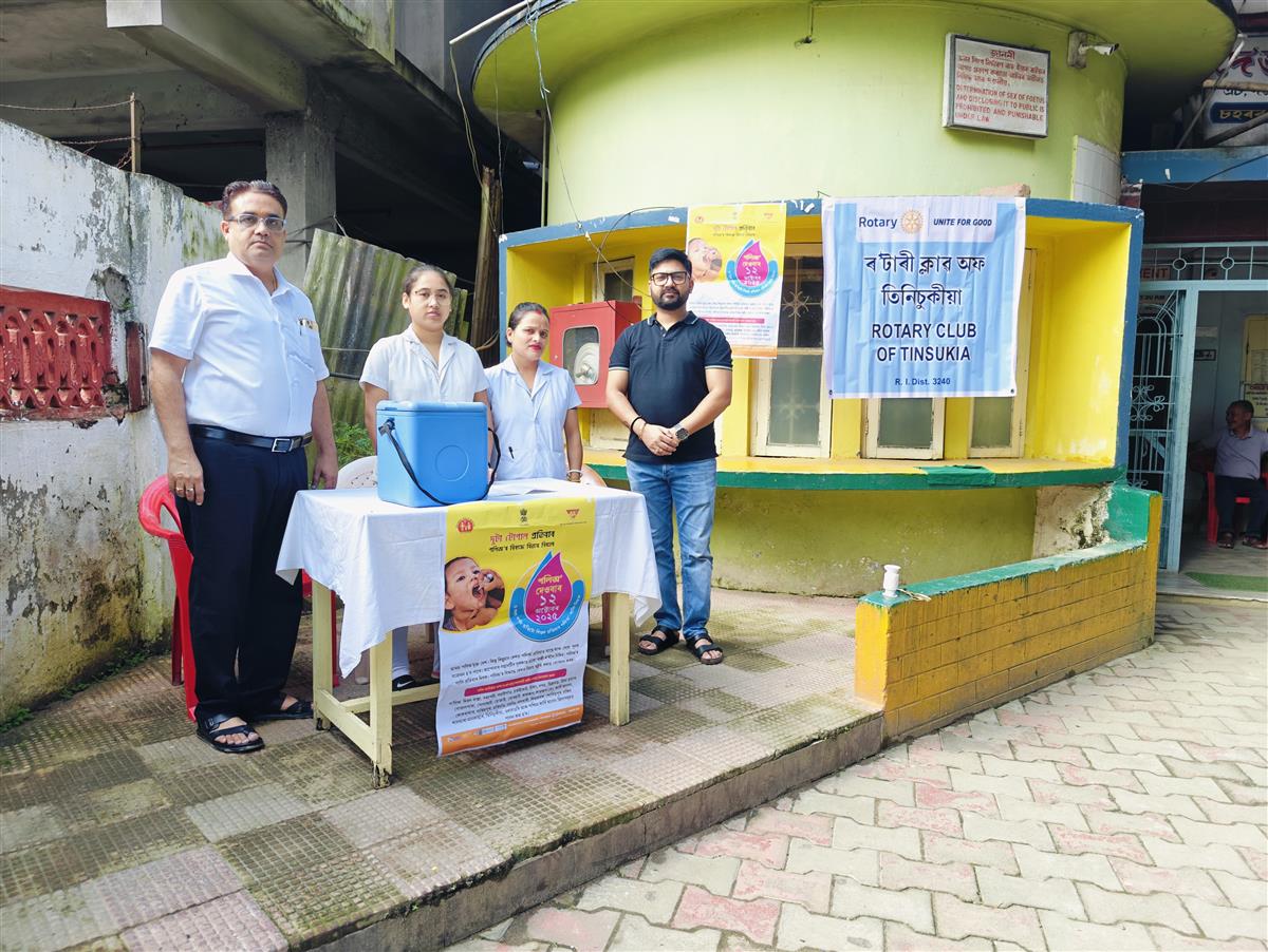 National Immunisation Day - Polio Drops Drive