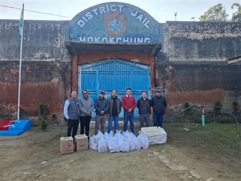 Inmate visitation at District Jail Mokokchung