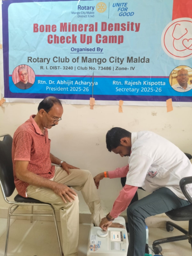 Bone Mineral Density Check-up Camp
