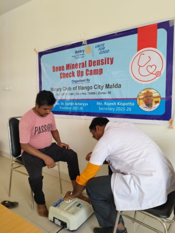 Bone Mineral Density check-up camp